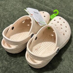 CROCS Kids Cream Water Shoes